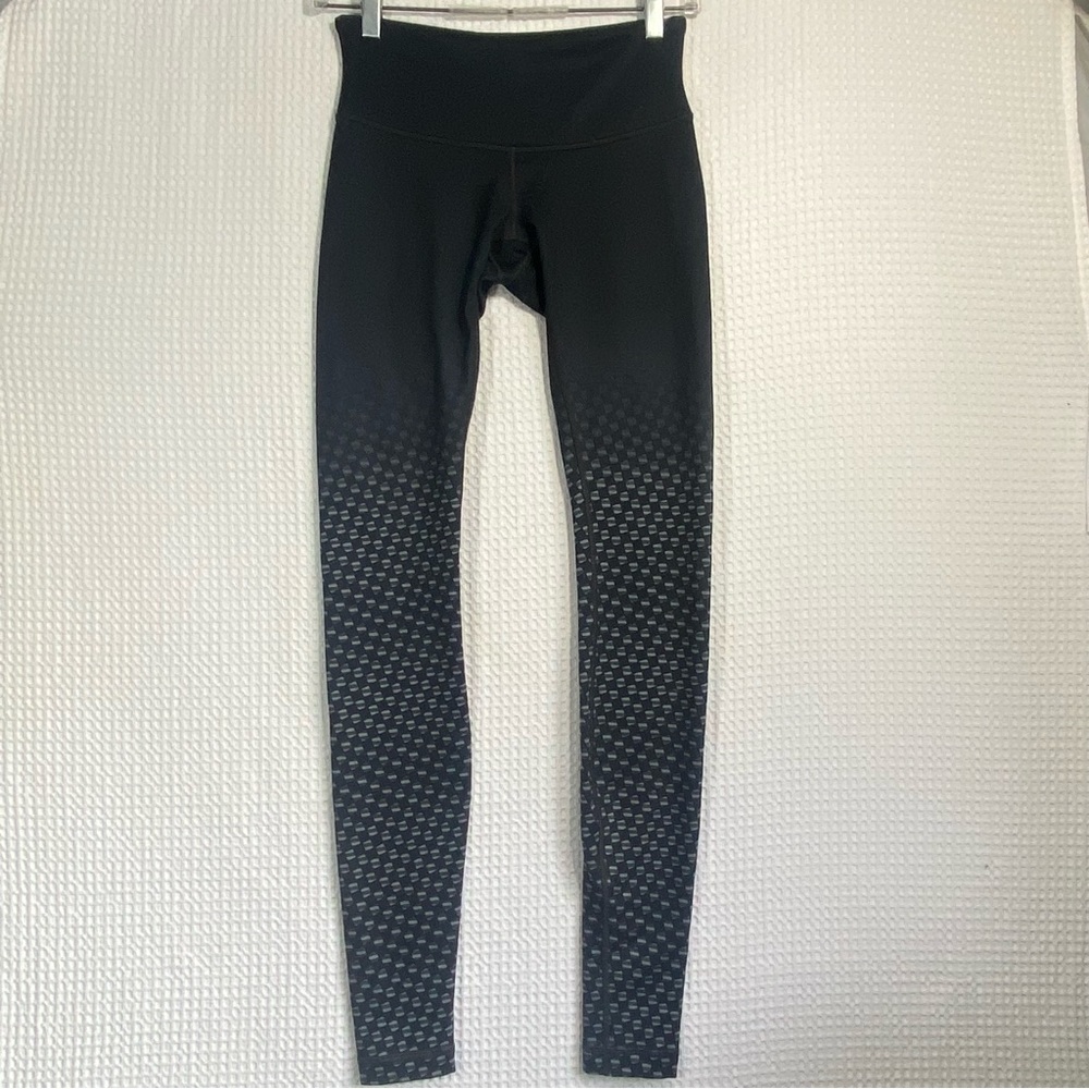 Lululemon High Rise Full Length Leggings Excellent Geometric; Women’s Sz 4 X 31L